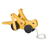 Wooden & Handcrafted ToysGRASSHOPPER PULL TOY - Solid Wood Handmade Toddler Walking ToyschildrenchildrensSaving Shepherd