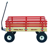 Wheelbarrows, Carts & WagonsLarge "WALK IN THE PARK" WAGON 40" Beach Cart in Choice of Color & Poly or Wood BedAmishAmishWheelsbeachWooden BedRedSaving ShepherdSaving Shepherd