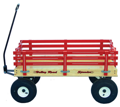 Wheelbarrows, Carts & WagonsLarge "WALK IN THE PARK" WAGON 40" Beach Cart in Choice of Color & Poly or Wood BedAmishAmishWheelsbeachWooden BedRedSaving ShepherdSaving Shepherd