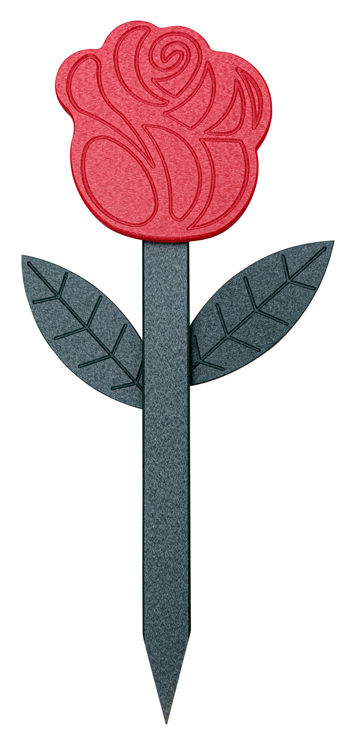 ROSE OUTDOOR DECOR - All Weather Wall Mount & Garden Stake