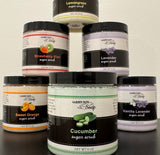 Bath & BodyCUCUMBER SUGAR SCRUB - Amish Handcrafted Natural Exfoliating Moisturizerbody scrubgeneral healthSaving Shepherd