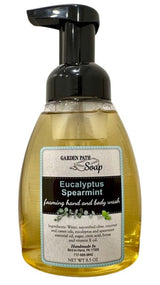 Bath & BodyEUCALYPTUS SPEARMINT FOAMING HAND & BODY WASH - Crisp Uplifting Refreshing Cleanserbodybody washSaving Shepherd