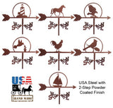 BirdhouseCASTLE BIRDHOUSE - Patina Metal Top with Choice of Decorative Emblem & Weathervanebirdbird houseSaving Shepherd