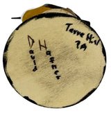 Folk ArtNUTHATCH on NATURAL BIRCH TRUNK BASE – Hand Carved Bird PA Dutch Folk ArtartbirdSaving Shepherd