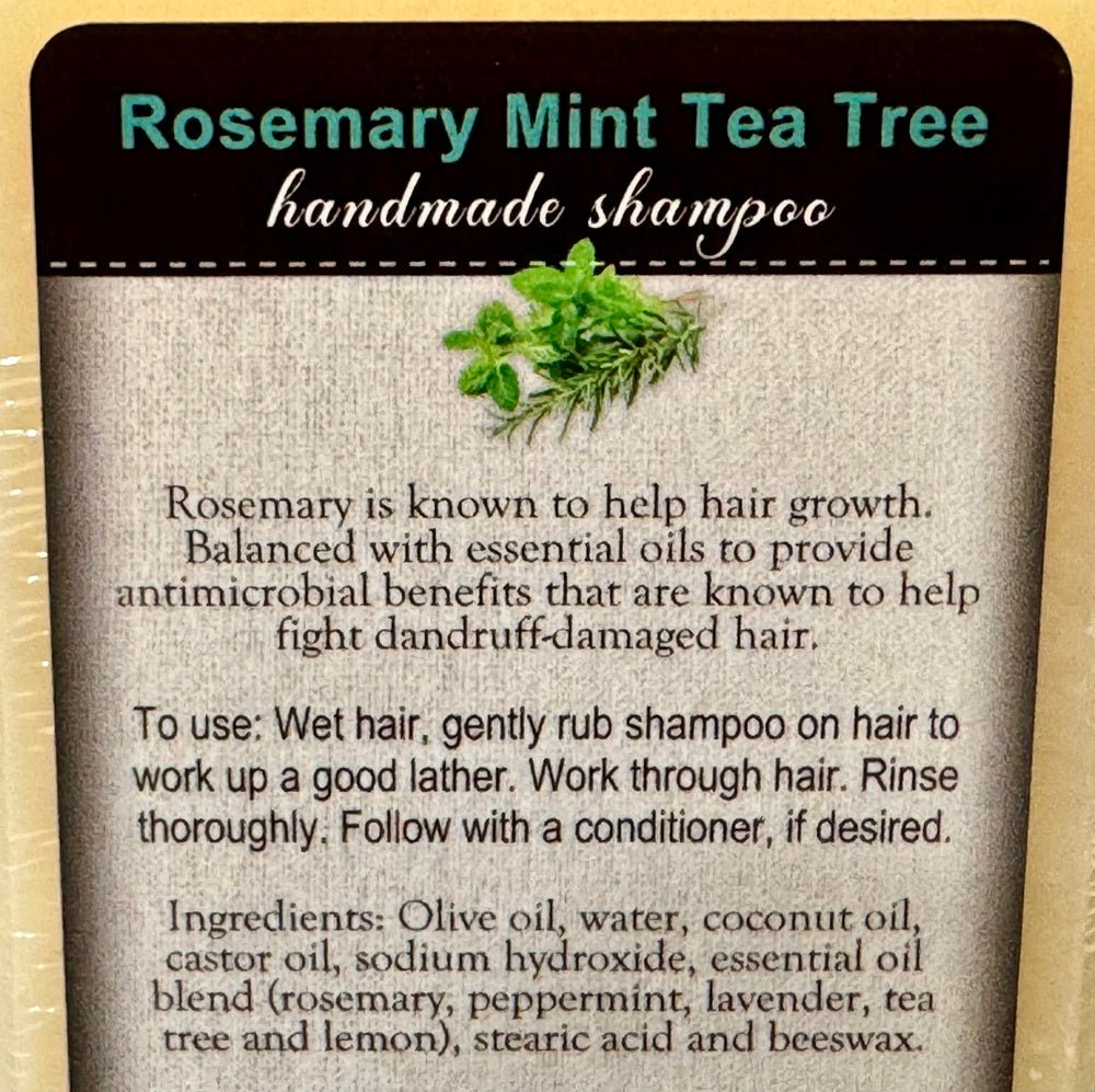 tea tree lavender mint shampoo ingredients Shampoo ROSEMARY MINT TEA TREE SHAMPOO