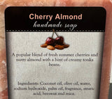 SoapCHERRY ALMOND BAR SOAP - All Natural Blend of Summer Cherries & Nutsbar soapcherriesSaving Shepherd