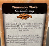 SoapCINNAMON CLOVE BAR SOAP - Amish Handcrafted Warm, Spiced & All - Naturalautumnbar soapSaving Shepherd