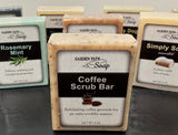 SoapCOFFEE SCRUB BAR SOAP - Amish Handcrafted Exfoliating, Energizing & All - Naturalbar soapcoffeeSaving Shepherd