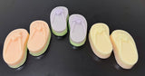 SoapFLIP FLOPS GLYCERIN SOAP - 4 Summer Scents for Dry Sensitive Skinbar soapflip flopsSaving Shepherd