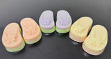 SoapFLIP FLOPS GLYCERIN SOAP - 4 Summer Scents for Dry Sensitive Skinbar soapflip flopsSaving Shepherd