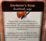 SoapGARDENER'S BAR SOAP - Amish Handcrafted Exfoliating, Fresh & All - Naturalbar soaphand soapSaving Shepherd