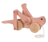 Wooden & Handcrafted ToysGRASSHOPPER PULL TOY - Solid Wood Handmade Toddler Walking ToychildrenchildrensSaving Shepherd