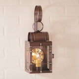 Country LightingCOLONIAL WALL LANTERN Antique Copper Sconce Handcrafted in USAaccentaccent lightingSaving Shepherd