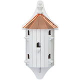 Birdhouse5 ROOM WALL MOUNT BIRDHOUSE - 30" Copper Roof Finch Housebirdbird houseSaving Shepherd