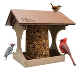 Bird FeederSUET LOG FEEDER - Large 4 Season Post Mount or Hanging Seed Feederbirdbird feederSaving Shepherd