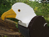 Bird FeederEAGLE BIRD FEEDER - Solid Wood American Bald Eaglebirdbird feederSaving Shepherd