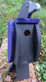 BirdhouseBALTIMORE RAVENS BIRDHOUSE Amish Handmade Lawn & Garden DecorbirdbirdhouseSaving Shepherd