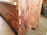 PrimitivesDEACON BENCH Pennsylvania Dutch Antique Reclaimed Barn Wood Plank Dove TailedtablesSaving Shepherd