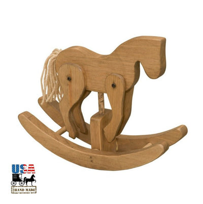 Wooden & Handcrafted ToysCLACKITY HORSE - Galloping Legs Solid Wood Handmade Toddler ToychildrenchildrensSaving Shepherd