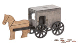 Wooden & Handcrafted ToysAMISH HORSE & BUGGY BANK - See What You Save Piggy BanksAmishchildrenSaving Shepherd