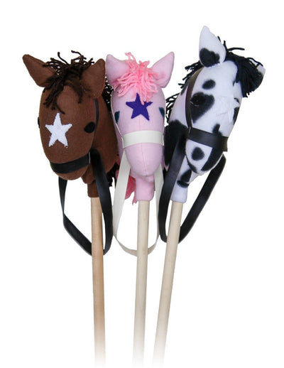Wooden & Handcrafted ToysHandcrafted Stick Horse for Imaginative Play One-of-a-Kind Pony ToychildchildrenSaving Shepherd
