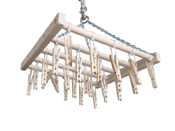 Drying Rack25 CLOTHESPIN LAUNDRY DRYING RACK - Amish