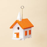 Bird HouseCOUNTRY CHURCH BIRD HOUSE - Weatherproof Poly Wren Chapel in 10 Colorsbirdbird houseSaving Shepherd