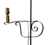Floor LampWROUGHT IRON FLOOR LAMP - Adjustable "Quilter's Lamp" with Finial Choiceaccent lightingcountry lightingSaving Shepherd