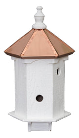 Birdhouse4 ROOM BIRDHOUSE CONDO - 24" Wood Bird House with Copper Roofbirdbird houseSaving Shepherd