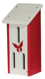 Bird HouseBUTTERFLY HOUSE - Amish Handmade Custom Recycled Poly Garden Post Mountbirdbird feederSaving Shepherd