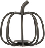 Norman Beiler MetalcraftPUMPKIN CANDLE HOLDER - Solid Wrought Iron Metal Fall DecorationAmish Blacksmithcountry accentswrought ironSaving Shepherd