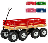 WagonDOUBLE TANDEM WAGON - LARGE 58" Off Road All Terrain 13"x 6" Turf Tires USAAmishWheelsfun & gamesSaving Shepherd