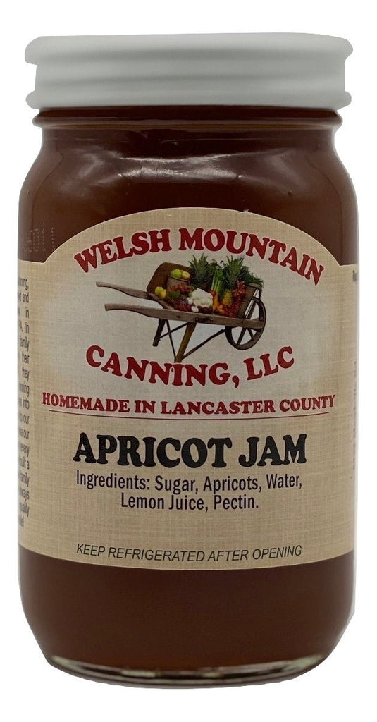 Jam APRICOT JAM - 100% All Natural Amish Homemade Spread – Saving Shepherd