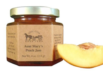 Jams & JelliesAUNT MARY'S PEACH JAM - All Natural Homemade Conservedelicacyfarm marketSaving Shepherd