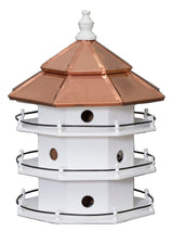 Birdhouse12 ROOM PURPLE MARTIN BIRDHOUSE - Large 3 Story Copper Roof Bird Housebirdbird houseSaving Shepherd