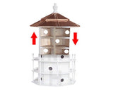 Birdhouse3-Story PURPLE MARTIN BIRDHOUSE - Large 12 Room Bird House Condobirdbird houseSaving Shepherd