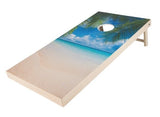 Cornhole Bag TossTROPICAL BEACH CORN HOLE - Deluxe Poly Lumber Game Setcornholefun & gamesSaving Shepherd