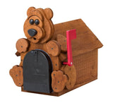MailboxCOUNTRY BEAR MAILBOX - Amish Handmade Cub BoxbearbearsSaving Shepherd