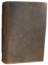 Bible CoverBIBLE COVER - Stitched Full Grain Leather Breviary or Novel CasebiblebookSaving Shepherd