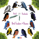 Bird FeederBALTIMORE ORIOLE BIRD FEEDER - Large Solid Wood Feeders Handmade in USAbirdbirdsSaving Shepherd