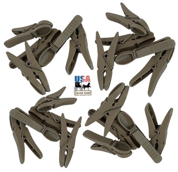AMISH CLOTHESPINS - Heavy Duty Super Grip No Twist Clipslaundrylaundry rackSaving Shepherd