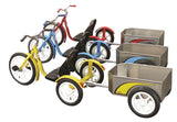 TricycleCHOPPER Style Tricycle with TRAILER - USA Handcrafted Quality in 4 ColorsAmishWheelstricycleSaving Shepherd