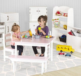 Play Tables & ChairsTODDLER BENCH in 4 Finishes - Amish Handmade Preschool Playroom Furniture SeatAmishbenchSaving Shepherd