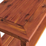Table & ChairsCOFFEE TABLE - Amish Red Cedar Patio Furniturecoffee tableoutdoor furnitureSaving Shepherd