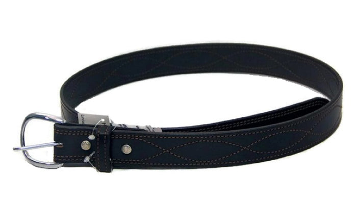 Leather BeltCURVE STITCH BELT - 1½