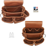 Leather Tool PouchDELUXE LEATHER TOOL POUCHES - Amish Handmade Left & Right Side USAbeltbeltsSaving Shepherd