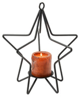 Candle & Plant Stand3D STAR Wrought Iron Candle Stand Holiday Decor Holder 3 SIZES USAAmish BlacksmithcaddySaving Shepherd