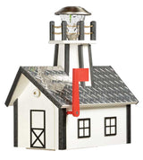 MailboxDELUXE DIAMOND PLATE LIGHTHOUSE MAILBOX - Weatherproof 100% Recycled Poly in 14 Colorsbarndiamond plateSaving Shepherd