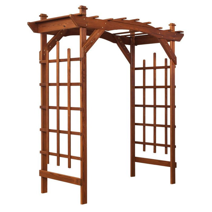 Lawn DecorDELUXE CEDAR GARDEN ARBOR - Amish Handcrafted Outdoor DecorgardengardensSaving Shepherd