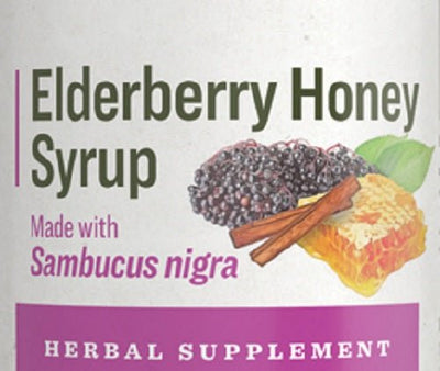 Herbal SupplementELDERBERRY HONEY SYRUP - Organic Thick & Fruity Support Tonicgeneral healthhealthSaving Shepherd